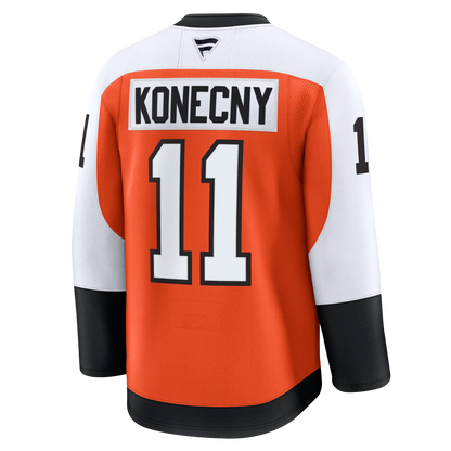Travis Konecny Philadelphia Flyers Fanatics Premium Home Jersey