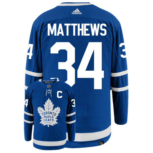 Auston Matthews Toronto Maple Leafs Adidas Primegreen Authentic NHL Hockey Jersey