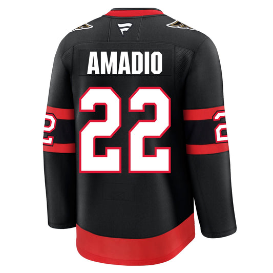 Michael Amadio Ottawa Senators Fanatics Premium Home Jersey