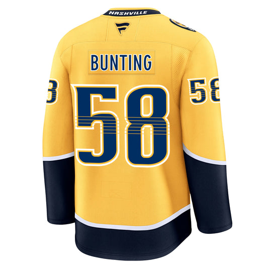 Michael Bunting Nashville Predators Fanatics Premium Home Jersey