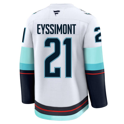 Michael Eyssimont Seattle Kraken Fanatics Premium Away Jersey