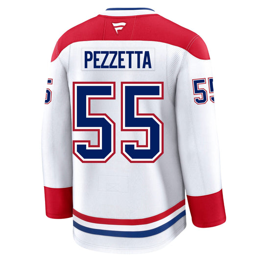 Michael Pezzetta Montreal Canadiens Fanatics Premium Away Jersey
