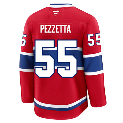 Michael Pezzetta Montreal Canadiens Fanatics Premium Home Jersey