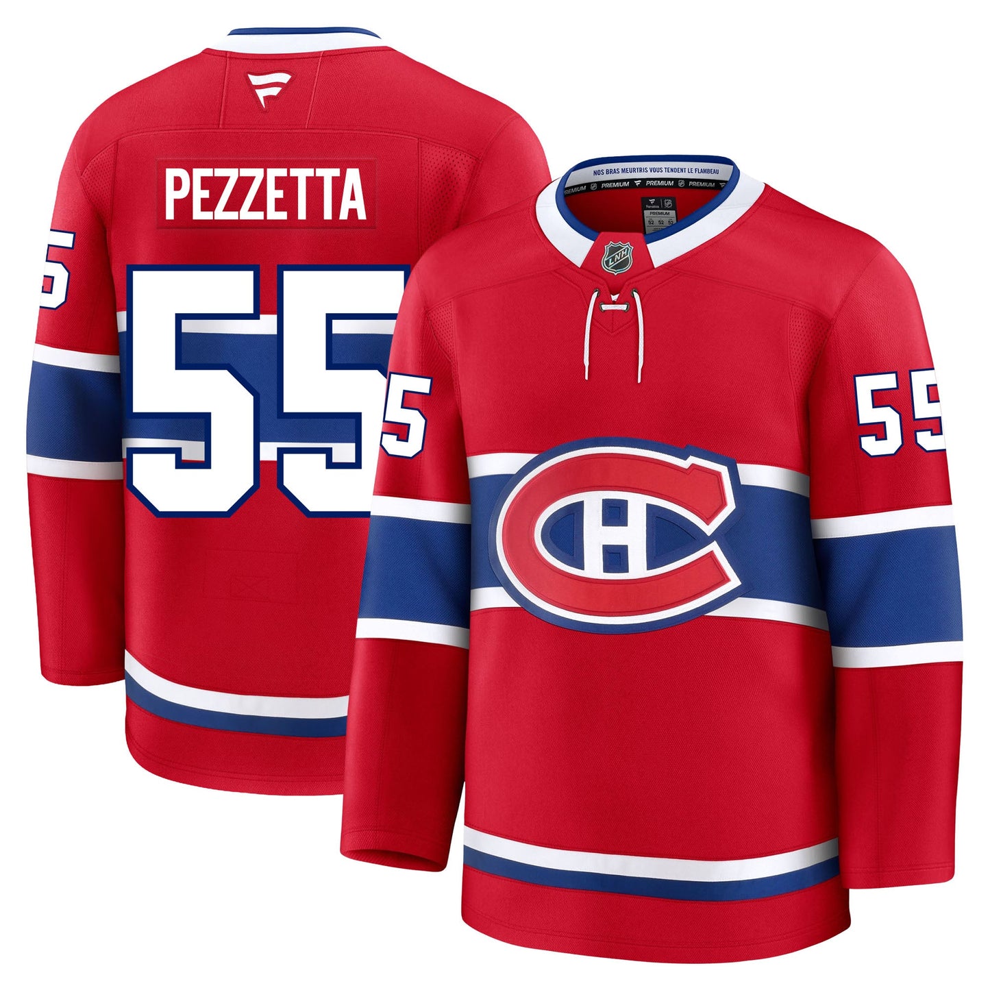 Michael Pezzetta Montreal Canadiens Fanatics Premium Home Jersey