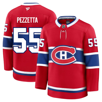 Michael Pezzetta Montreal Canadiens Fanatics Premium Home Jersey