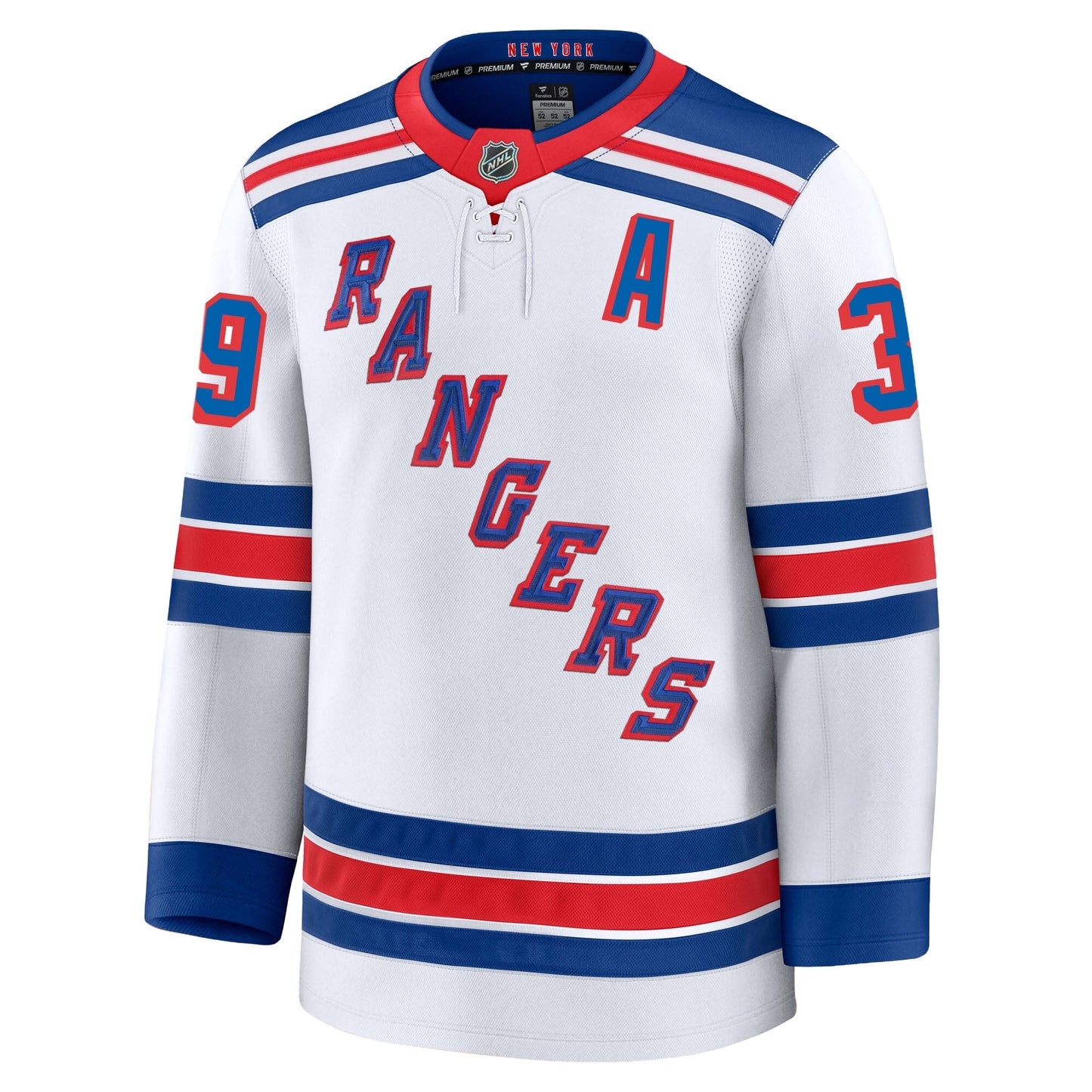 Mika Zibanejad New York Rangers Fanatics Premium Away Jersey