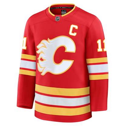 Mikael Backlund Calgary Flames Fanatics Premium Home Jersey