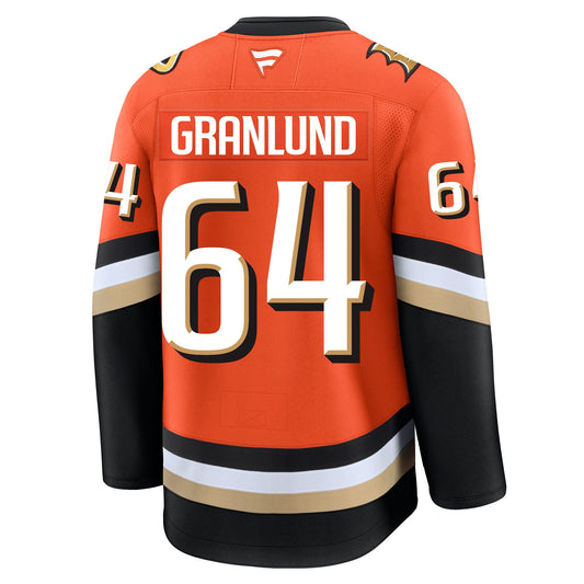 Mikael Granlund Anaheim Ducks Fanatics Premium Home Jersey