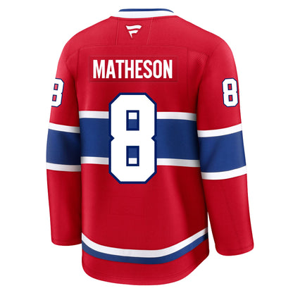 Mike Matheson Montreal Canadiens Fanatics Premium Home Jersey