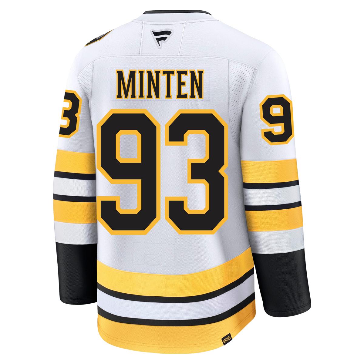 Fraser Minten Boston Bruins Fanatics Away Premium Jersey