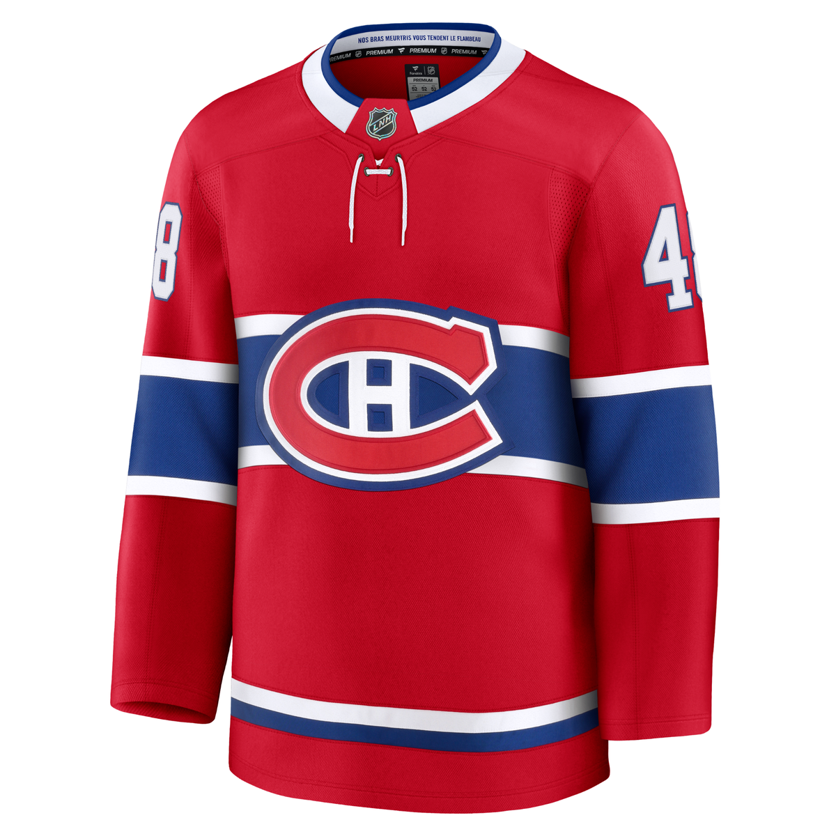 Lane Hutson Montreal Canadiens Fanatics Premium Home Jersey