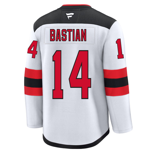 Nathan Bastian New Jersey Devils Fanatics Premium Away Jersey