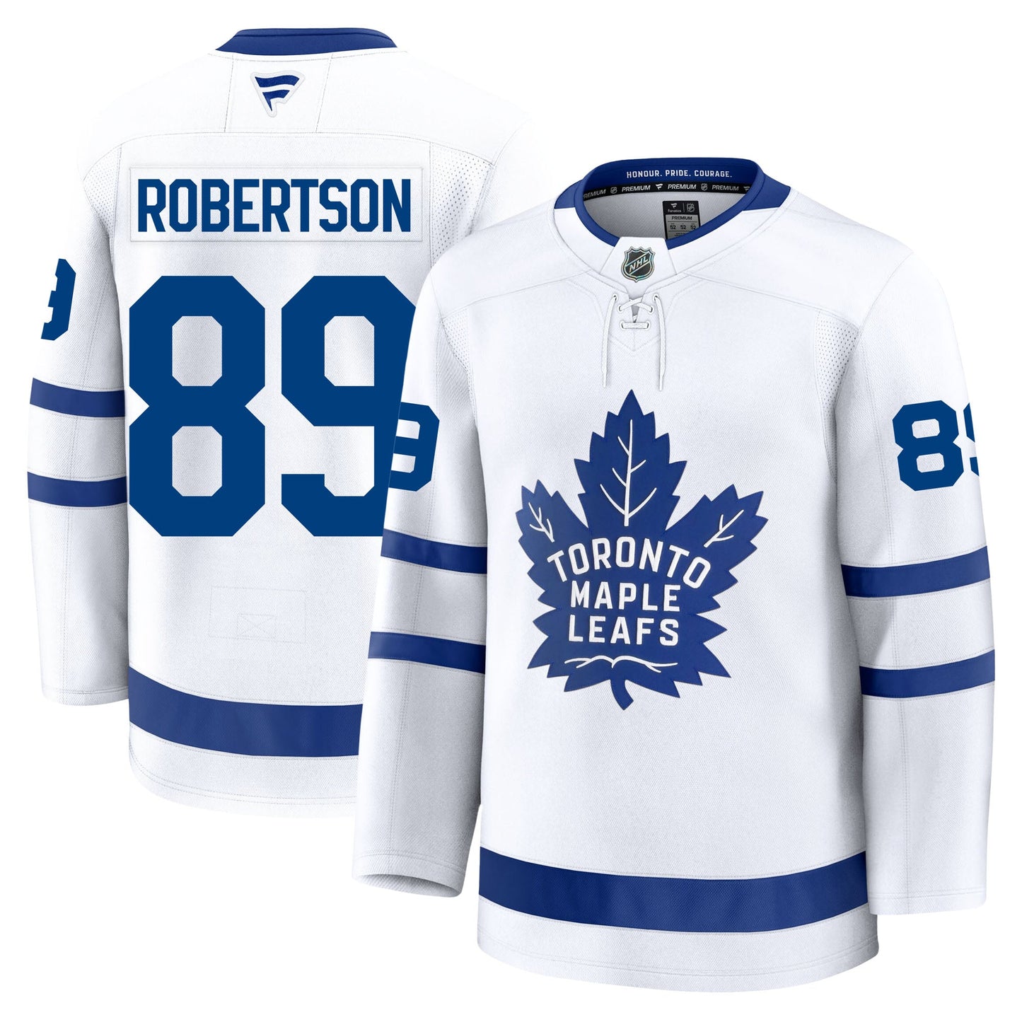 Nicholas Robertson Toronto Maple Leafs Fanatics Premium Away Jersey