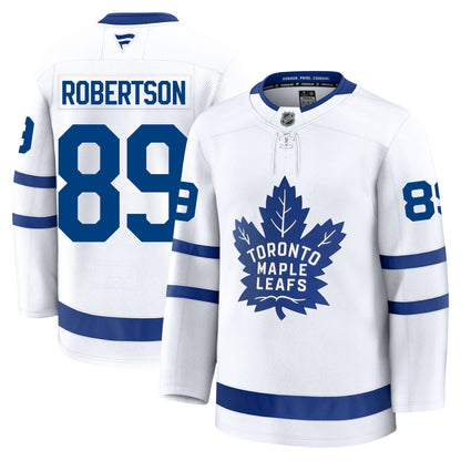 Nicholas Robertson Toronto Maple Leafs Fanatics Premium Away Jersey