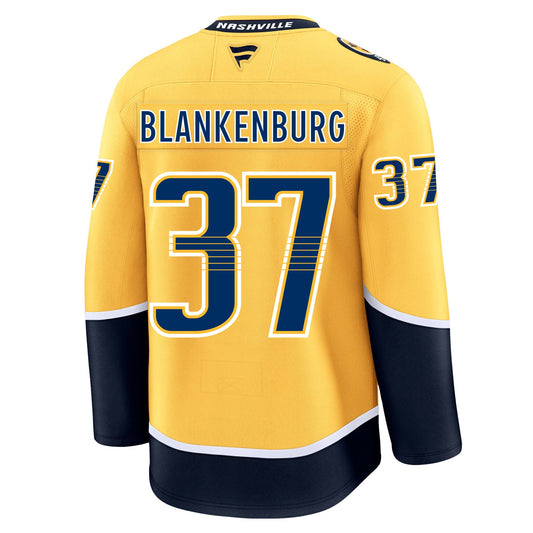 Nick Blankenburg Nashville Predators Fanatics Premium Home Jersey
