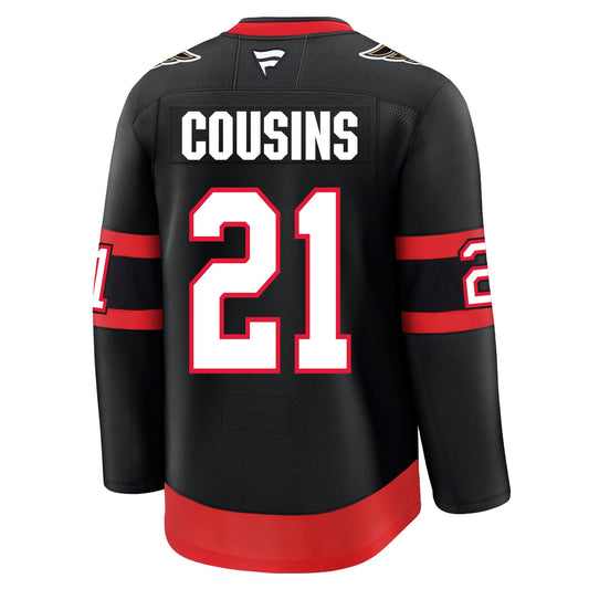 Nick Cousins Ottawa Senators Fanatics Premium Home Jersey