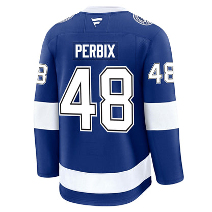 Nick Perbix Tampa Bay Lightning Fanatics Premium Home Jersey