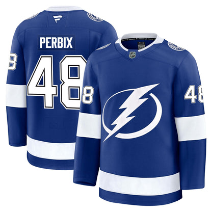 Nick Perbix Tampa Bay Lightning Fanatics Premium Home Jersey