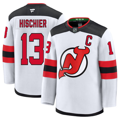 Nico Hischier New Jersey Devils Fanatics Premium Away Jersey