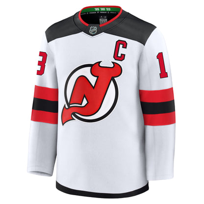 Nico Hischier New Jersey Devils Fanatics Premium Away Jersey