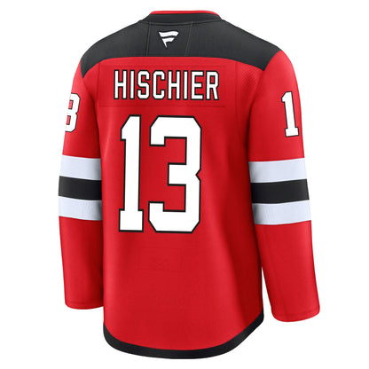 Nico Hischier New Jersey Devils Fanatics Premium Home Jersey