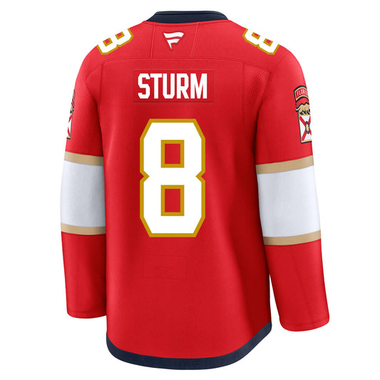 Nico Sturm Florida Panthers Fanatics Premium Home Jersey
