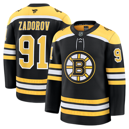 Nikita Zadorov Boston Bruins Fanatics Home Premium Jersey