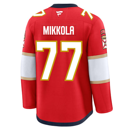 Niko Mikkola Florida Panthers Fanatics Premium Home Jersey