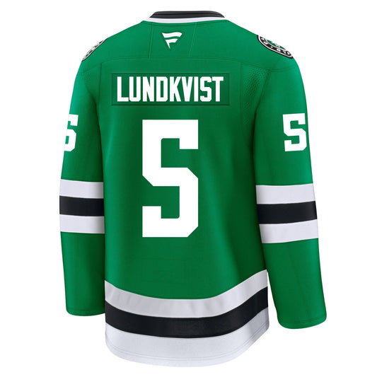 Nils Lundkvist Dallas Stars Fanatics Premium Home Jersey