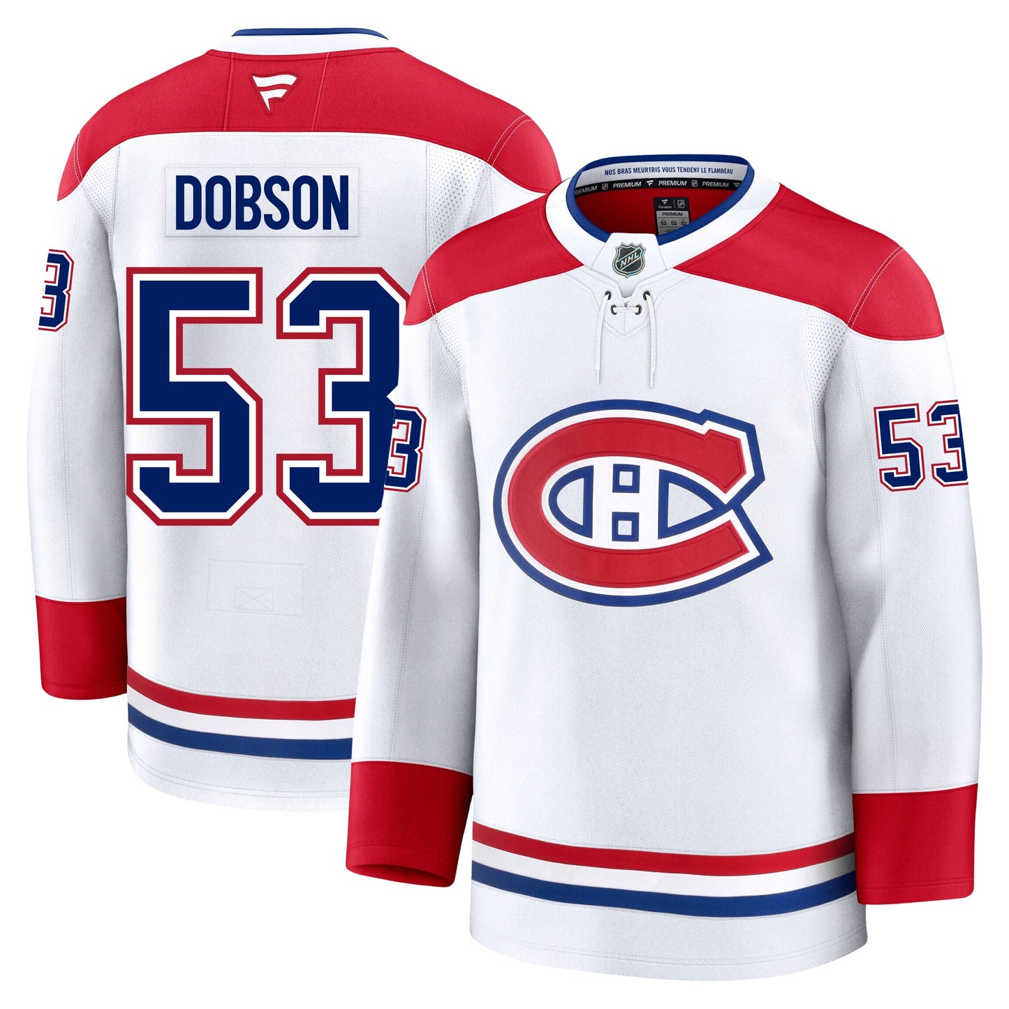 Noah Dobson Montreal Canadiens Fanatics Premium Away Jersey