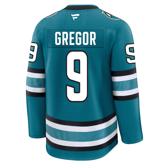 Noah Gregor San Jose Sharks Fanatics Premium Home Jersey