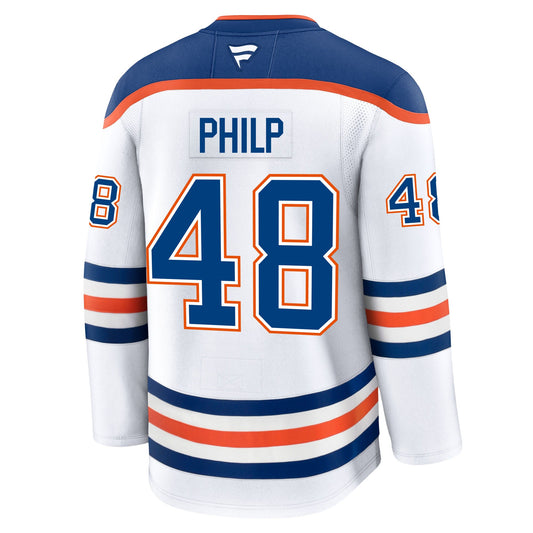 Noah Philp Edmonton Oilers Fanatics Premium Away Jersey