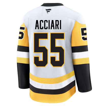 Noel Acciari Pittsburgh Penguins Fanatics Premium Away Jersey