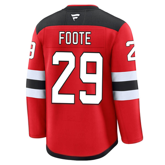 Nolan Foote New Jersey Devils Fanatics Premium Home Jersey