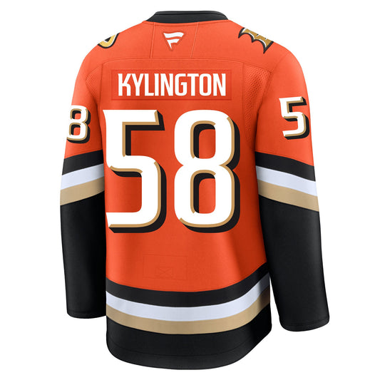 Oliver Kylington Anaheim Ducks Fanatics Premium Home Jersey