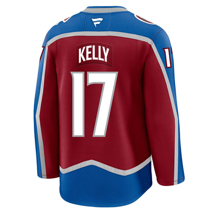 Parker Kelly Colorado Avalanche Fanatics Premium Home Jersey