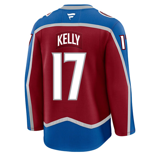 Parker Kelly Colorado Avalanche Fanatics Premium Home Jersey