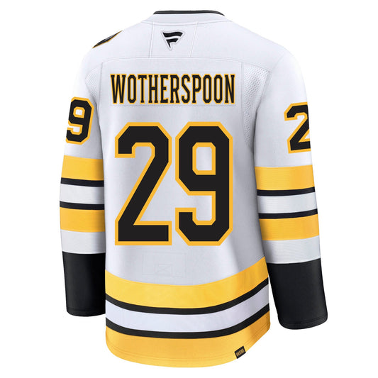 Parker Wotherspoon Boston Bruins Fanatics Away Premium Jersey