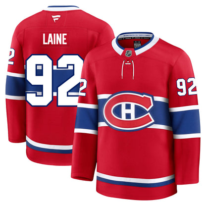 Patrik Laine Montreal Canadiens Fanatics Premium Home Jersey