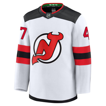 Paul Cotter New Jersey Devils Fanatics Premium Away Jersey