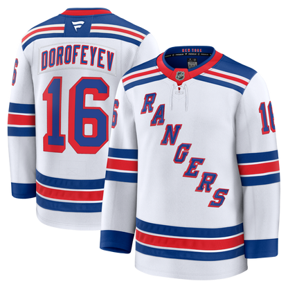Pavel Dorofeyev New York Rangers Fanatics Premium Away Jersey