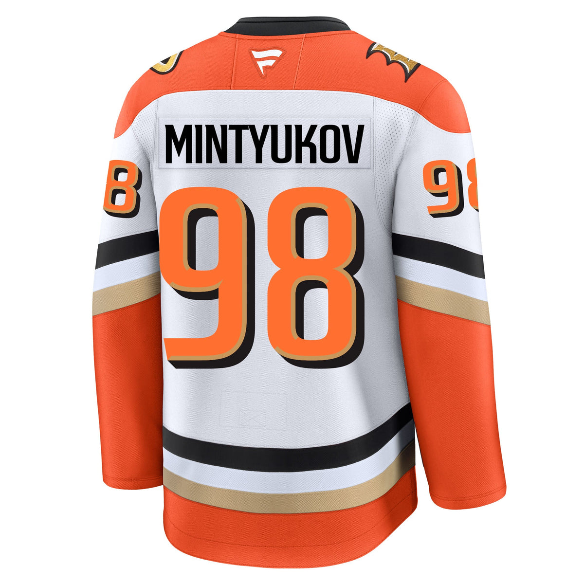 Pavel Mintyukov Anaheim Ducks Fanatics Premium Away Jersey