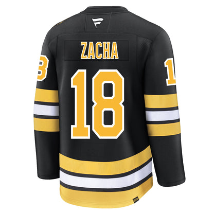 Pavel Zacha Boston Bruins Fanatics Home Premium Jersey