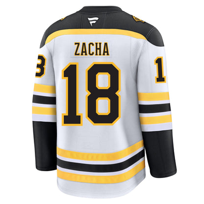 Pavel Zacha Boston Bruins Fanatics Premium Away Jersey