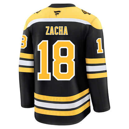 Pavel Zacha Boston Bruins Fanatics Premium Home Jersey