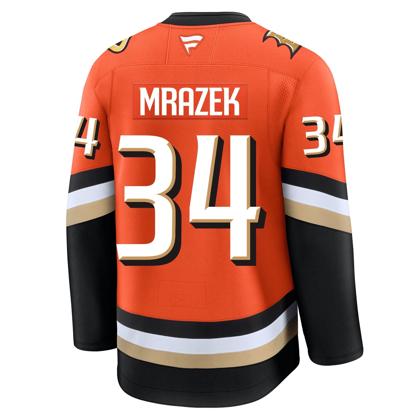 Petr Mrazek Anaheim Ducks Fanatics Premium Home Jersey