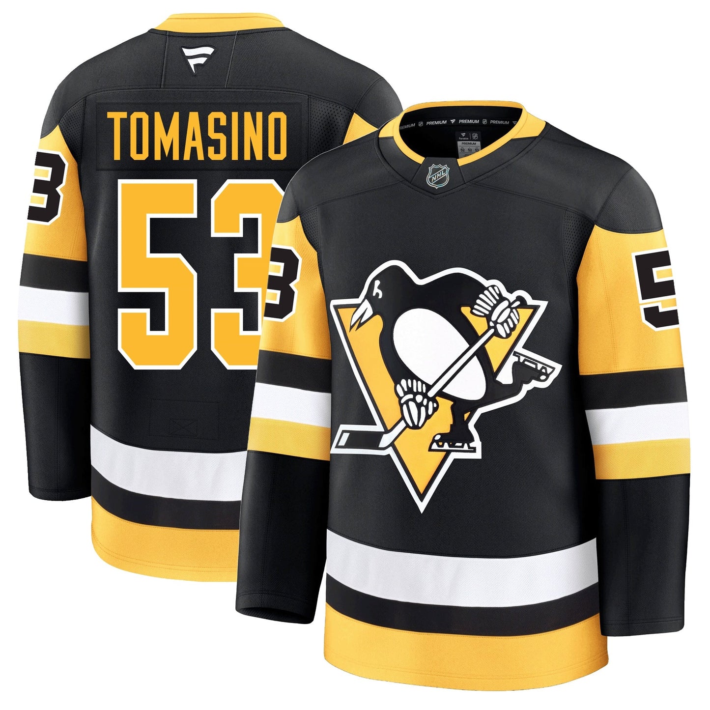 Philip Tomasino Pittsburgh Penguins Fanatics Premium Home Jersey