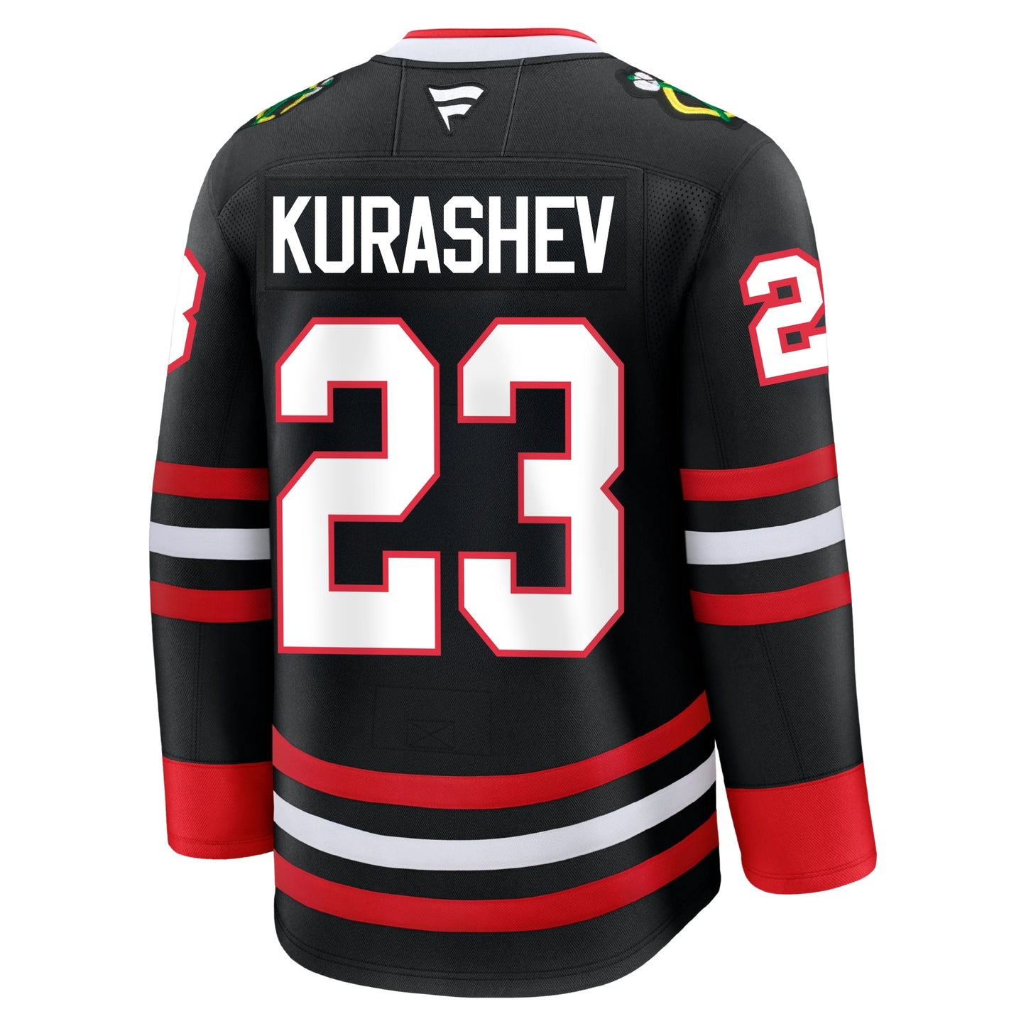 Philipp Kurashev Chicago Blackhawks Fanatics Alternate Premium Jersey