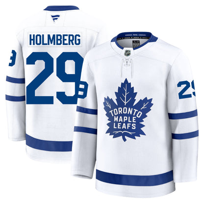 Pontus Holmberg Toronto Maple Leafs Fanatics Premium Away Jersey