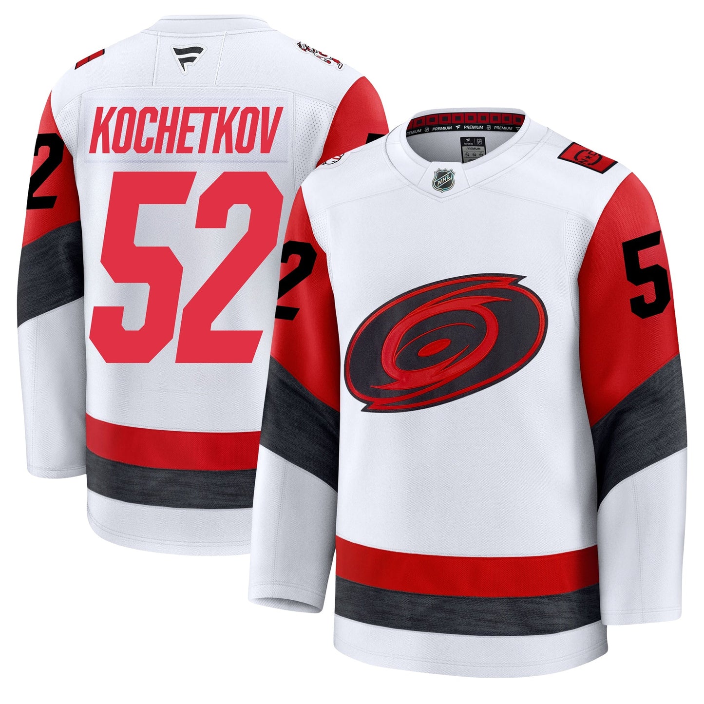 Pyotr Kochetkov Carolina Hurricanes Fanatics Away Premium Jersey
